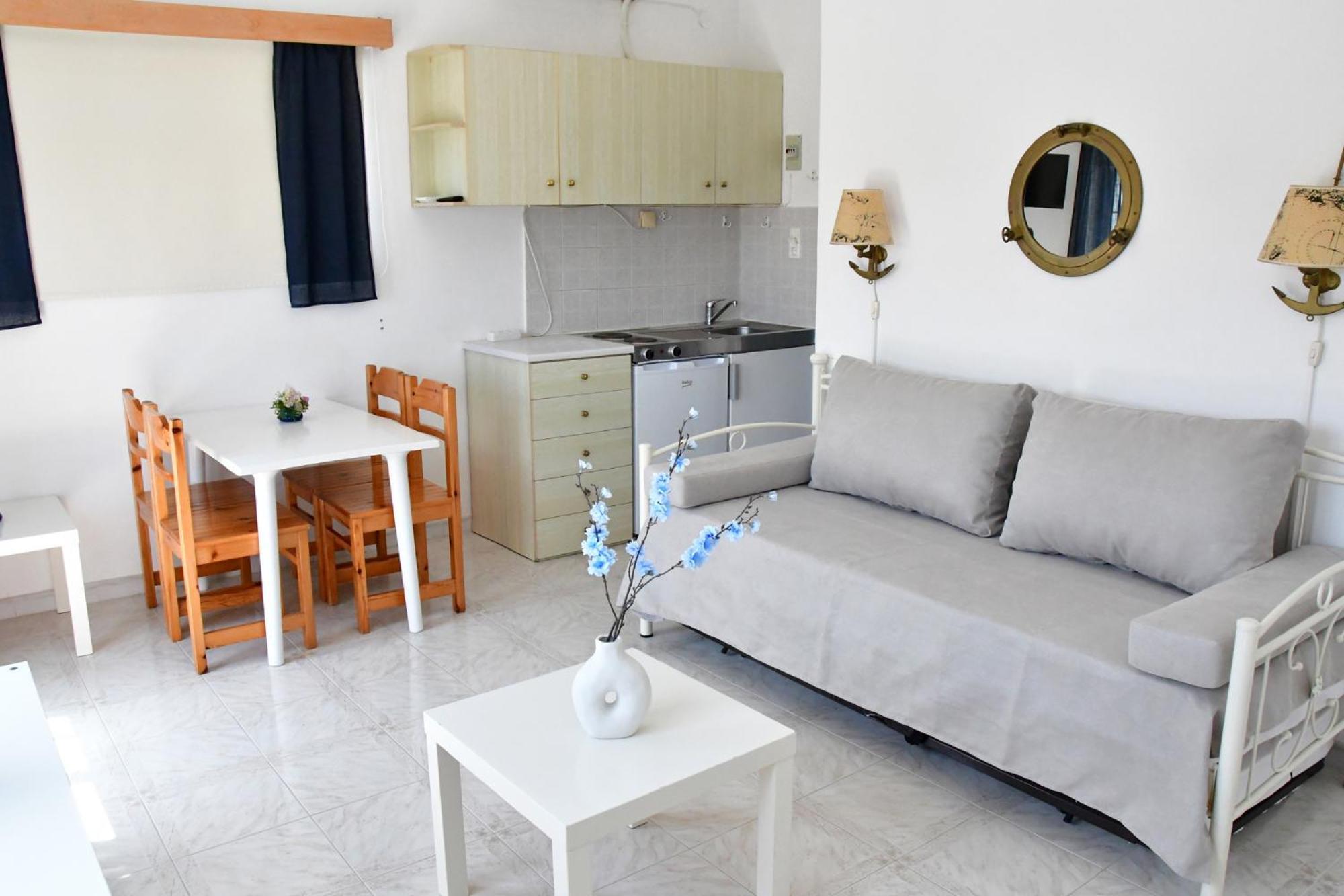 Blue Dolphin Studios And Apartment Vagia  ภายนอก รูปภาพ